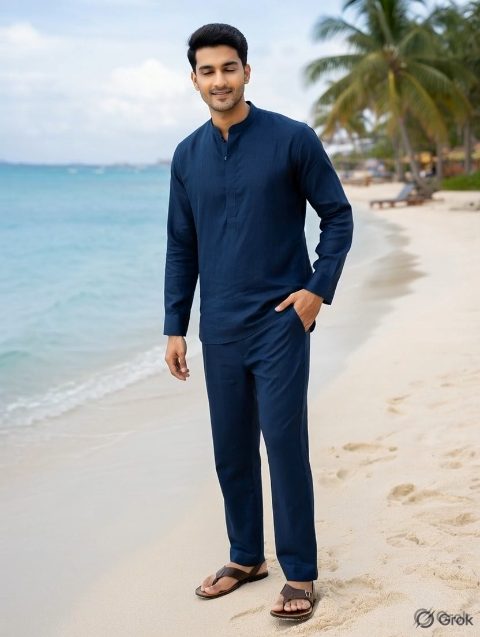 Indigo Co-ord Set