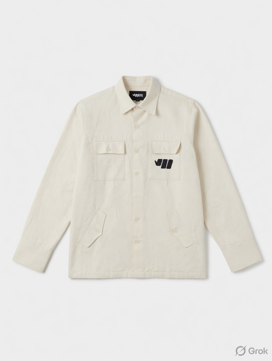 Tiger Back Embroidered Shirt - cloth image 1