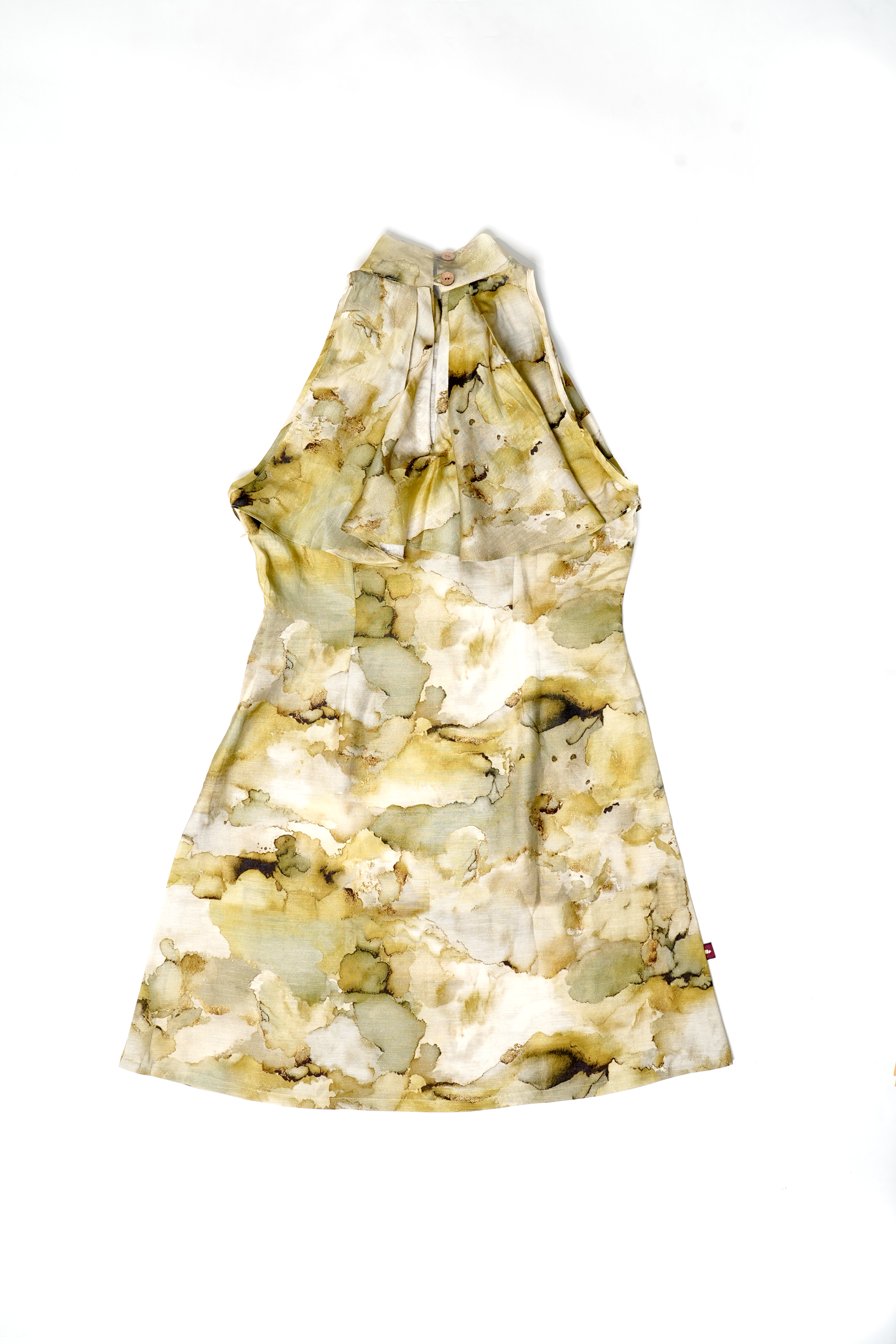 Marble Printed Dress - cloth image 2