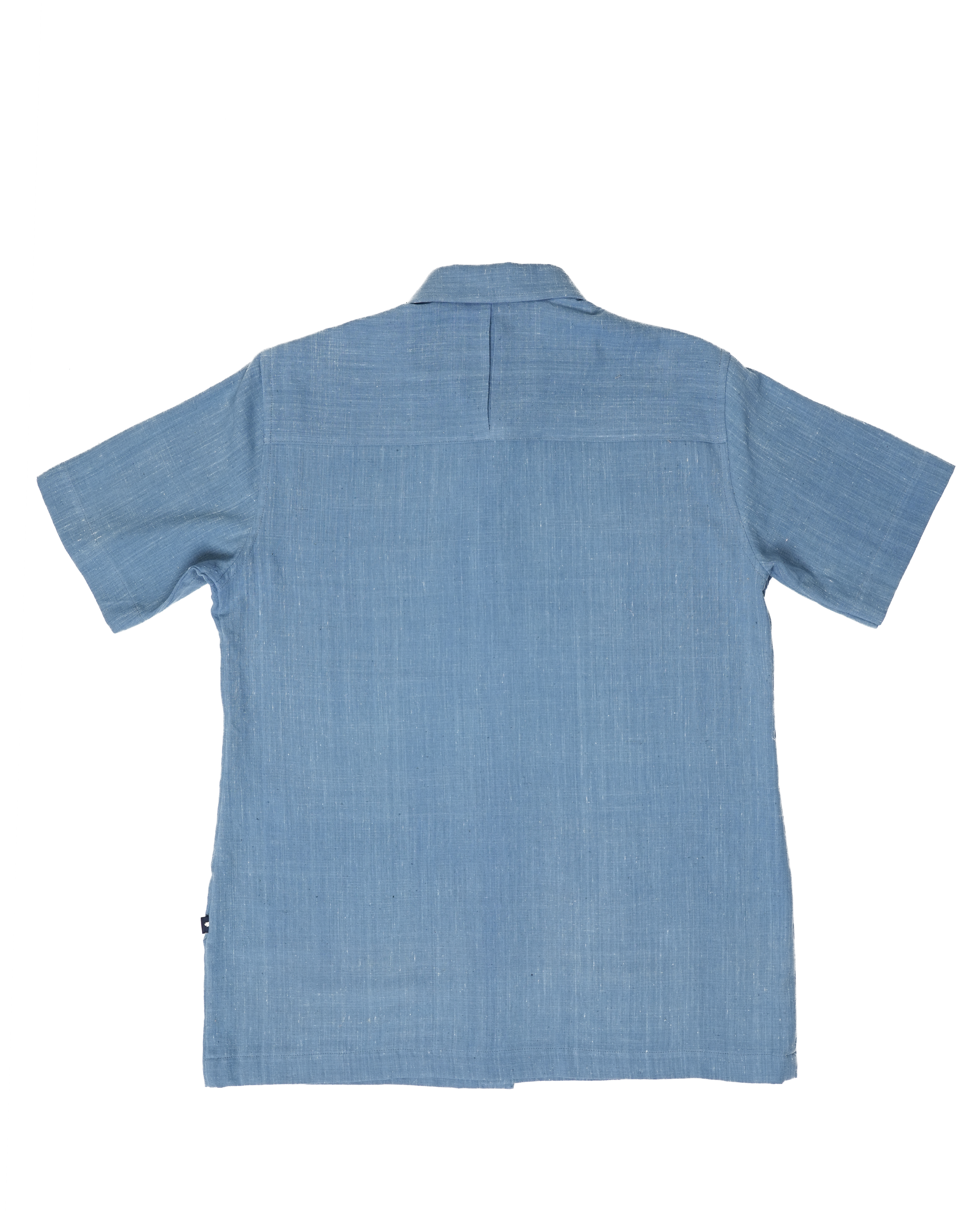 Sky Blue Khadi Shirt - cloth image 2