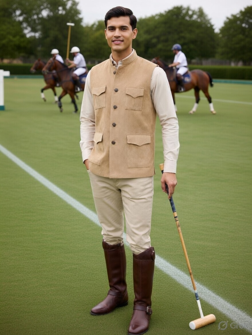 Horse Embroidered Waistcoat