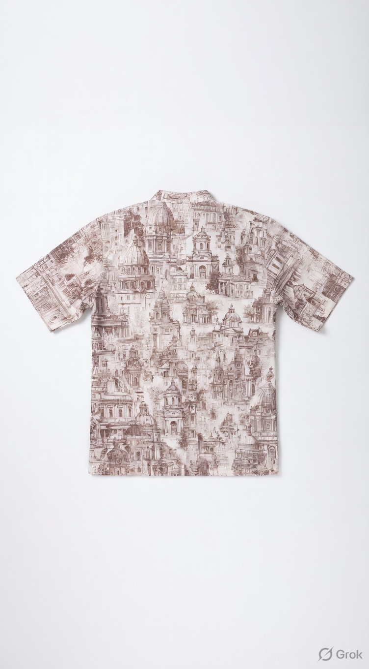 Architecture Printed Shirt - cloth image 2