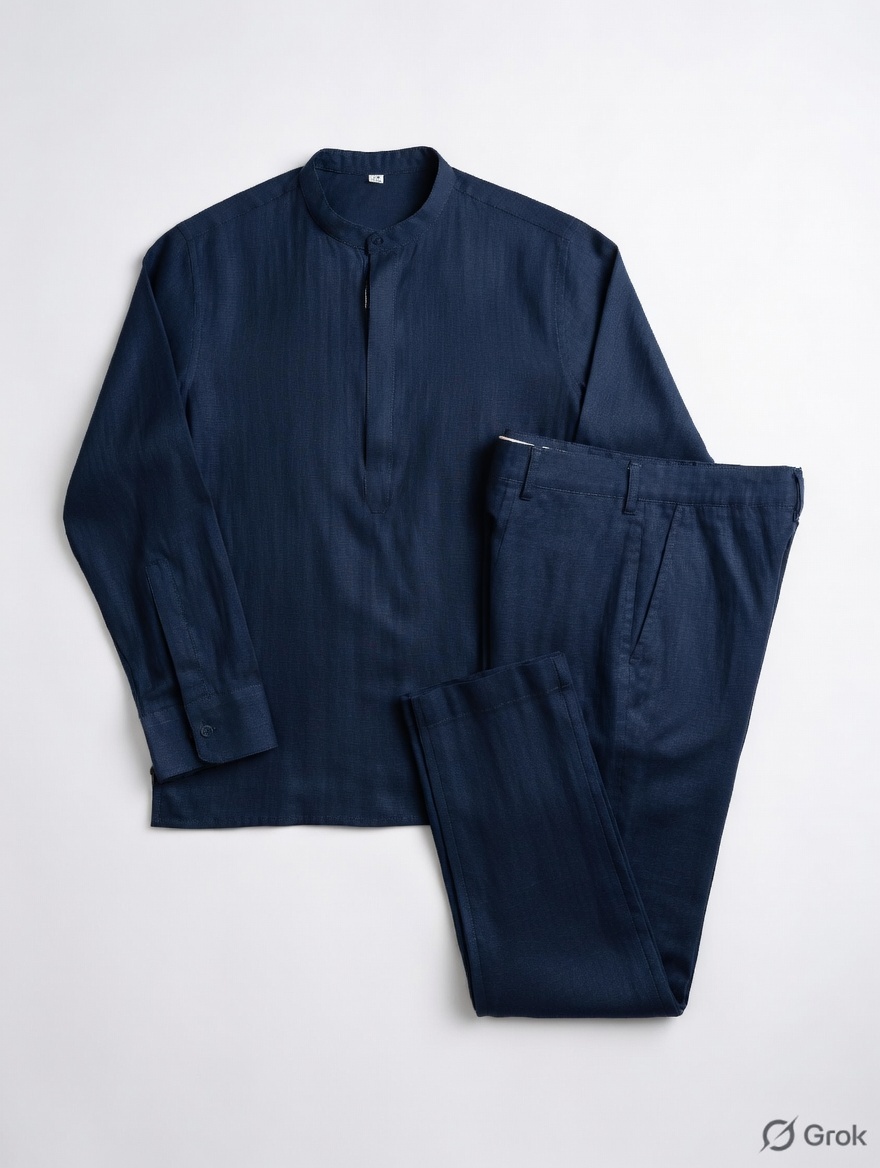 Indigo Co-ord Set - cloth image 1