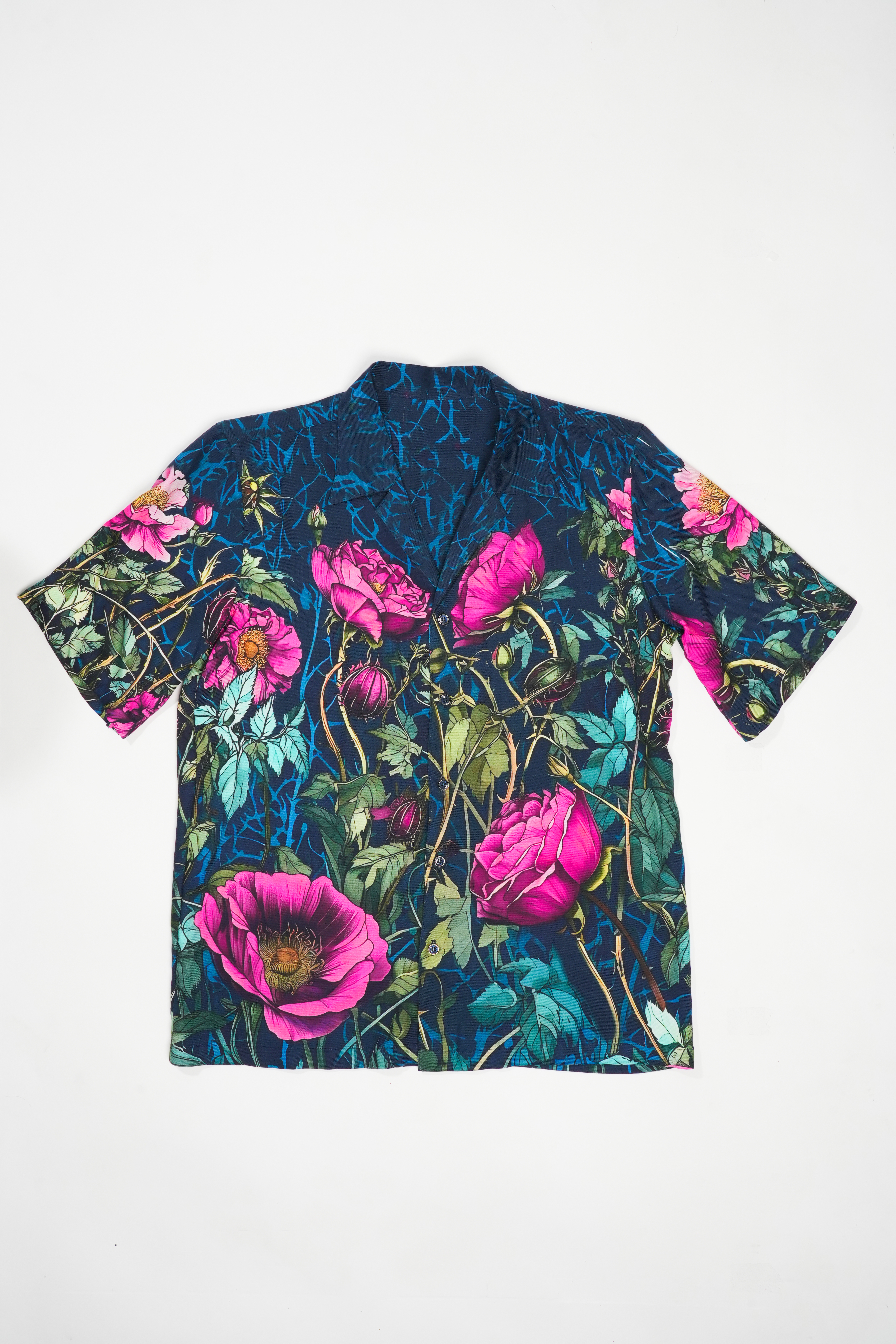 Rose Printed Shirt - cloth image 1