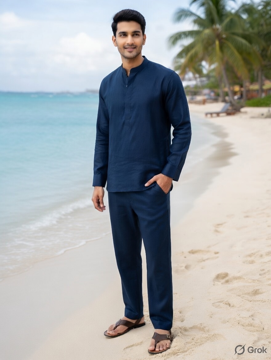 Indigo Co-ord Set
